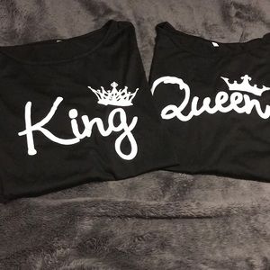 King and queen T-shirt